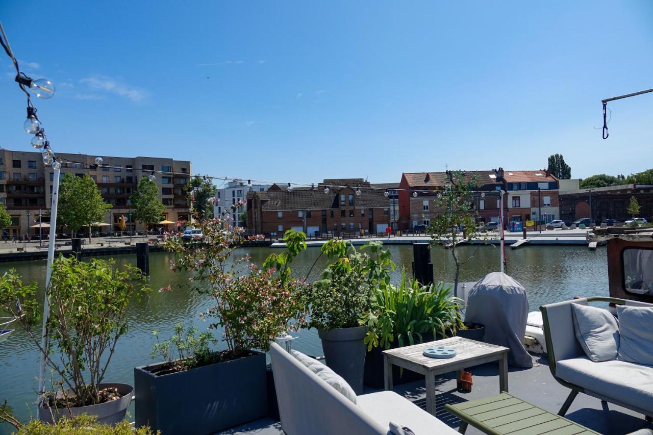 Bateau Peniche Lille - Euratechnologie Apartment Екстериор снимка