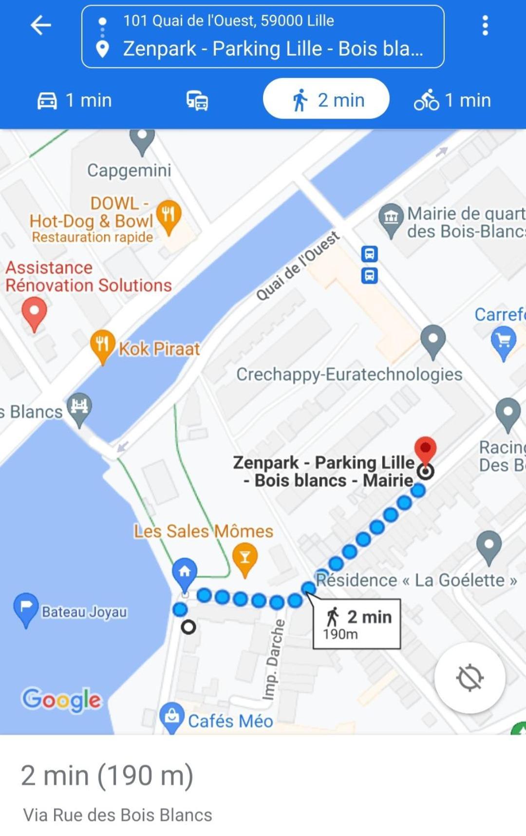 Bateau Peniche Lille - Euratechnologie Apartment Екстериор снимка